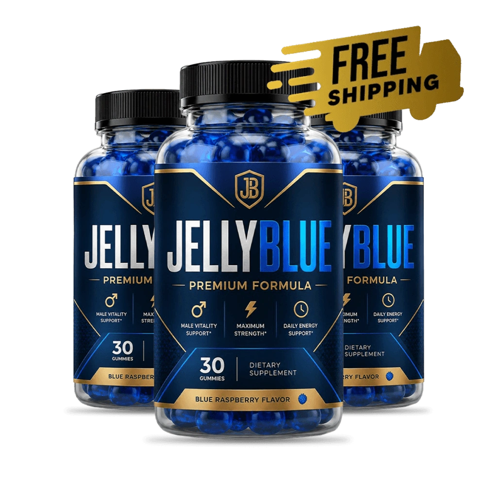 JellyBlue Premium Male Vitality and Performance Formula