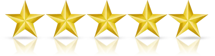 JellyBlue Five Star Customer Satisfaction