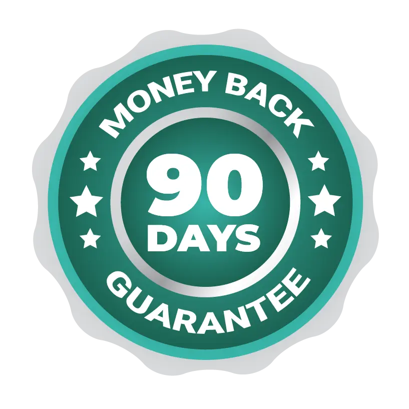 90 Day Satisfaction Guarantee for JellyBlue Supplement